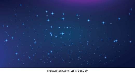  abstração de fundo do céu estrelado noturno ou do espaço exterior. Ótimo para astronomia, ficção científica, meditação, autorreflexão ou temas de humor noturno.