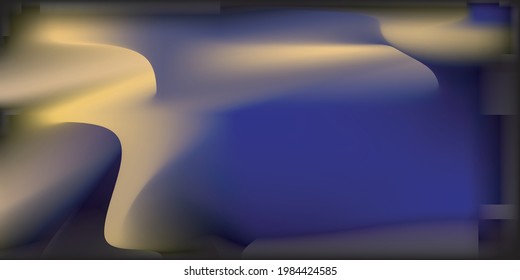 Hintergrundabstraktion. Textur blau und gelb. Leichter Übergang zwischen den Farben. Blauer gelber Lila. Vektorgrafik. Modernes Design von Bannern, Werbung, Notebooks. Moderne Trends