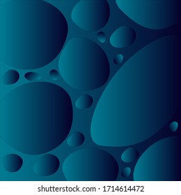 Background abstraction uneven ovals blue gradient vector eps 10