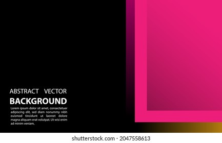 background abtrak design vector illustration for posters, banners, and others with a simple elegant gradation style in black purple and orange eps 10