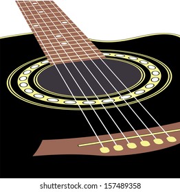 background with acoustic guitar