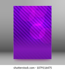 background advertising brochure design elements. Lines & circle intersection structure graphic form for elegant flyer. Vector illustration EPS 10 for booklet layout, wellness leaflet, newsletters