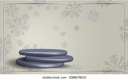 background for advertising. turquoise. 3d scene template. Rendering. Concrete wall. Fashion trend background