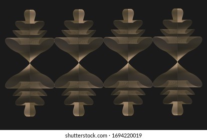 Background for advertising and wallpaper in art deco and fashion party scene. retro 1920s. modern background. vector illustration. eps 10