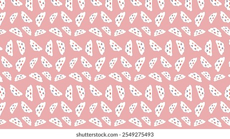 Background Aesthetic and Cute Clouds in an Abstract Pattern