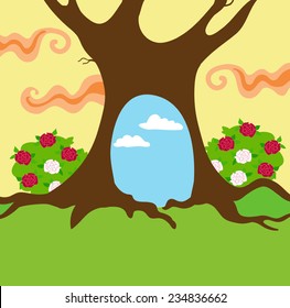 Background for Alice in Wonderland
