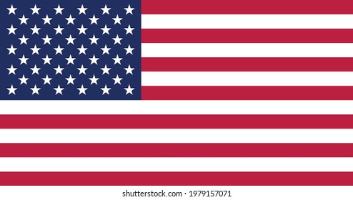 Background American flag. Background for patriotic national design. Vector illustration EPS10.