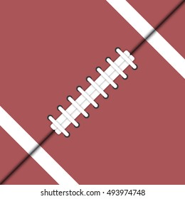 Background : american football ball vector illustration