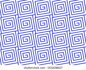 Hintergrund mit antiken griechischen Mustern. Monochrom-Mäander-Muster