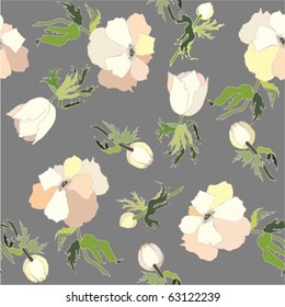 Background. Anemones. eps10
