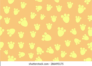 Background - Animal Foot Print 
