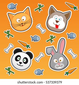 background with animals