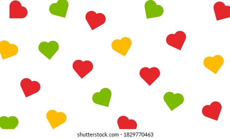 Antecedentes de cualquier cosa de corazones diferentes