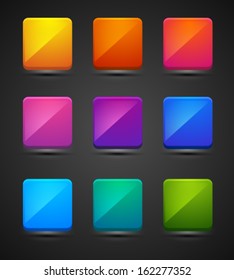 Background App Icons Gradient Icons Stock Vector (Royalty Free ...