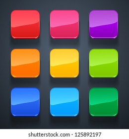 background for the app icons-glass set