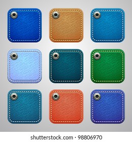 Hintergrund für die App-Icons-Jeans-Komponente