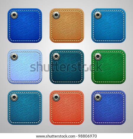 background for the app icons-jeans part