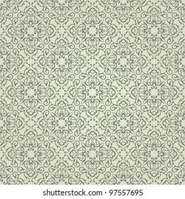 Background. Arabic floral pattern. Simples