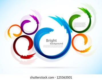 Background with arrows