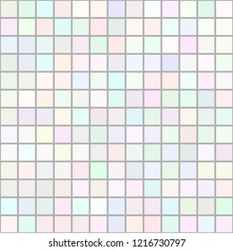 Background of art colored light squares mosaic