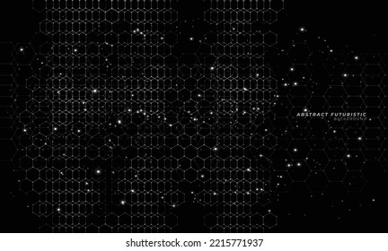 Background Art hexagon - Abstract design Business Art hexagon elements technology. Abstract futuristic background. Vector illustration.