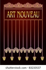 Background Art Nouveau