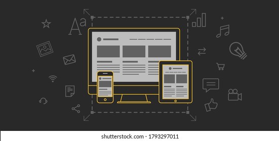 Background for article or web page design element. Custom solutions.