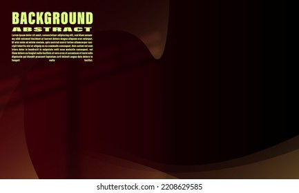 background asbtrak geometric gradient liquid wave shape maroon orange color for web design eps 10