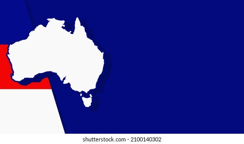 Background Australia Day vector illustration, and Copy Space Area. Suitable to be placed on content with that theme.