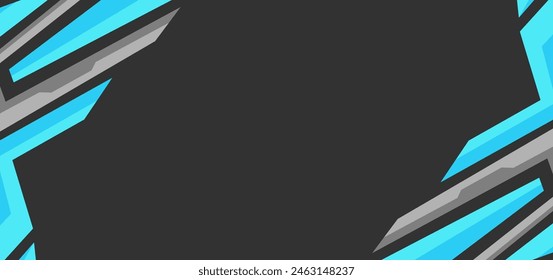 background for automotive banner design, in sky blue	
