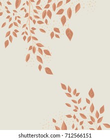 Background autumn leaves