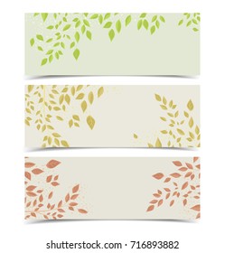 Background autumn leaves