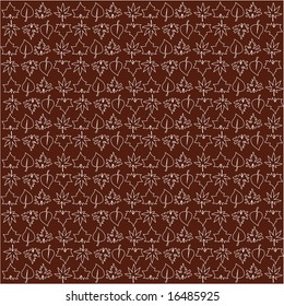 Background with autumn leaves, a design element