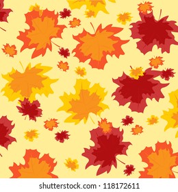 Background from autumn sheet