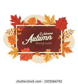 Background Autumn Theme for your advertising