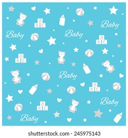 Background baby blue