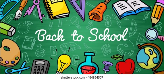 Background of back to school