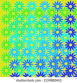 Background backdrop vector wallpaper illustration texture fabric pattern striped graphic lines Stars flowers isolated design art style beautiful and colorful