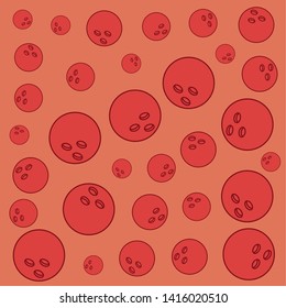 background  balls sport vector ilustration