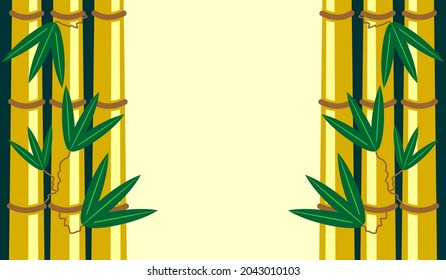 Background bamboo yeloow. Creative illustration, attractive and modern abstract background. Textures to complement your business or design needs