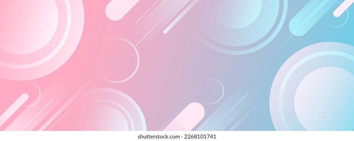 background banner. colorful, bright pink and blue gradient eps 10