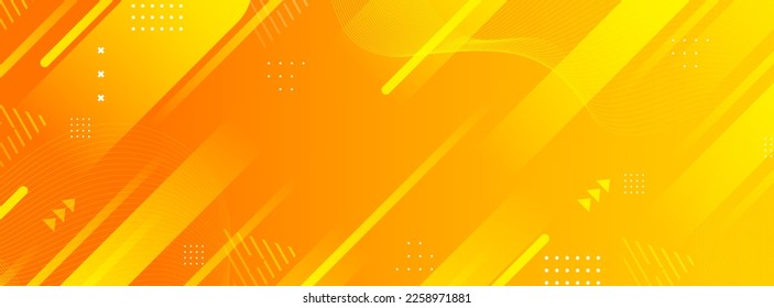 background banner. colorful, light orange gradient