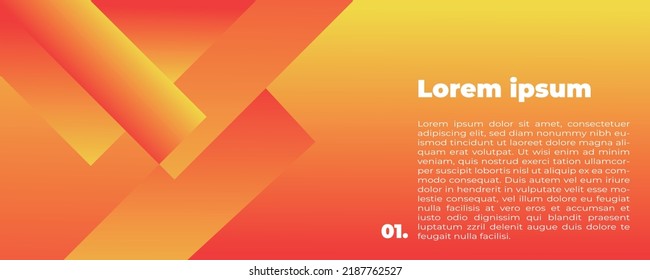 Background banner geometric full colour 