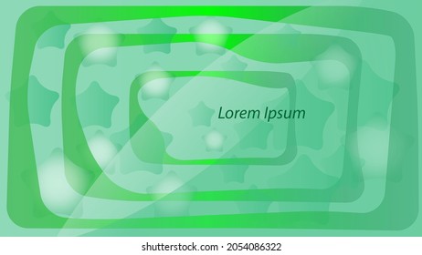 Background Banner image with soft white effect on dynamic layered frame