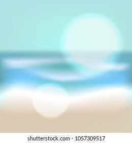Antecedentes para las vacaciones de verano junto al mar o fiesta en la playa