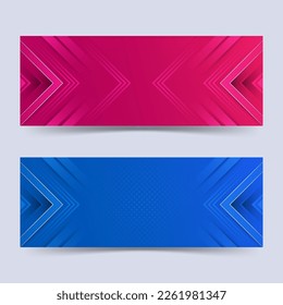 background banners. full color, gradation, collection set, suitable for your business. vectors eps 10
