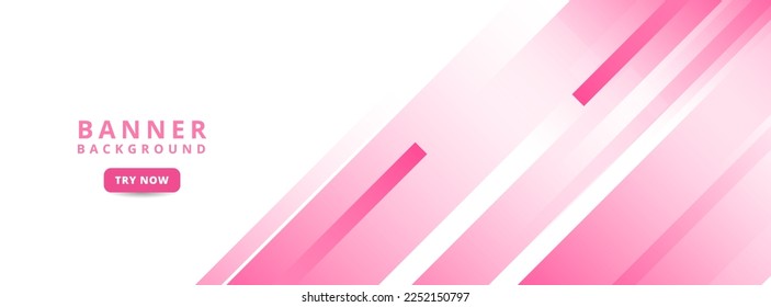 background banners. full color, gradations of pink and white