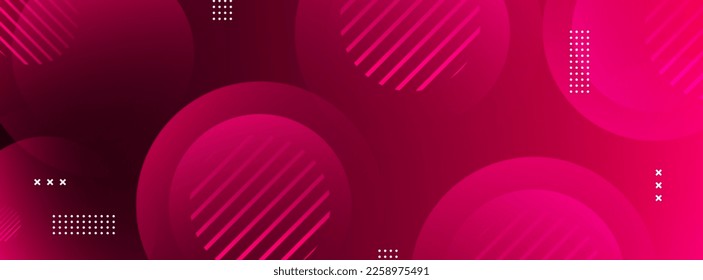 background banners. full color, gradations of pink and black , elegant design wave effect