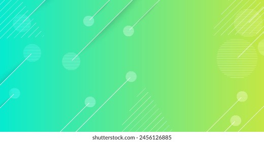 background banners. full of colors, bright green gradations