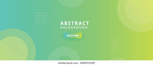 background banners. full of colors, bright green gradations